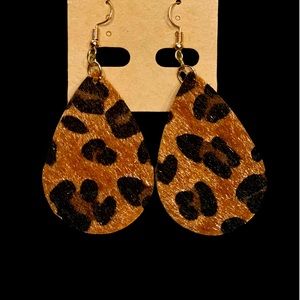 Cheetah Print Earrings